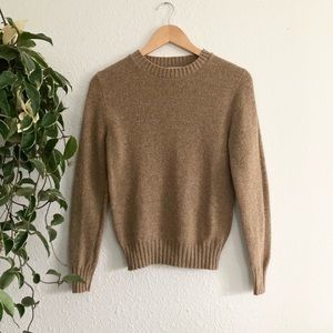 Vintage caramel sweater